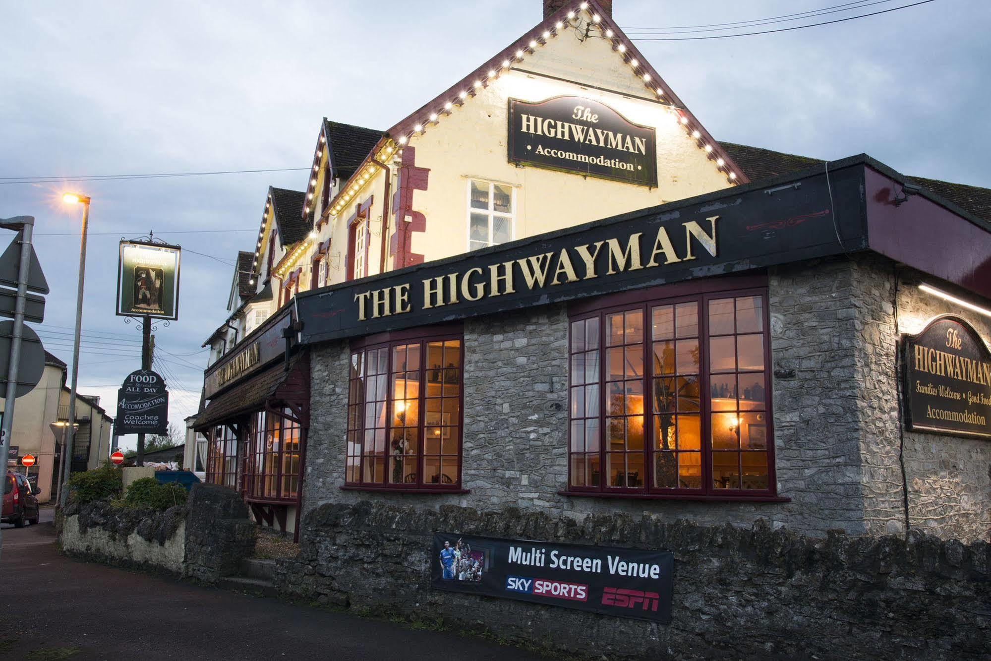 The Highwayman Inn Shepton Mallet Exteriör bild